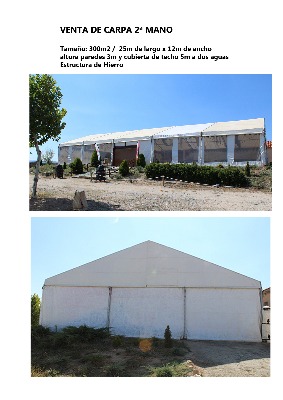 SE VENDE CARPA SEMINUEVA